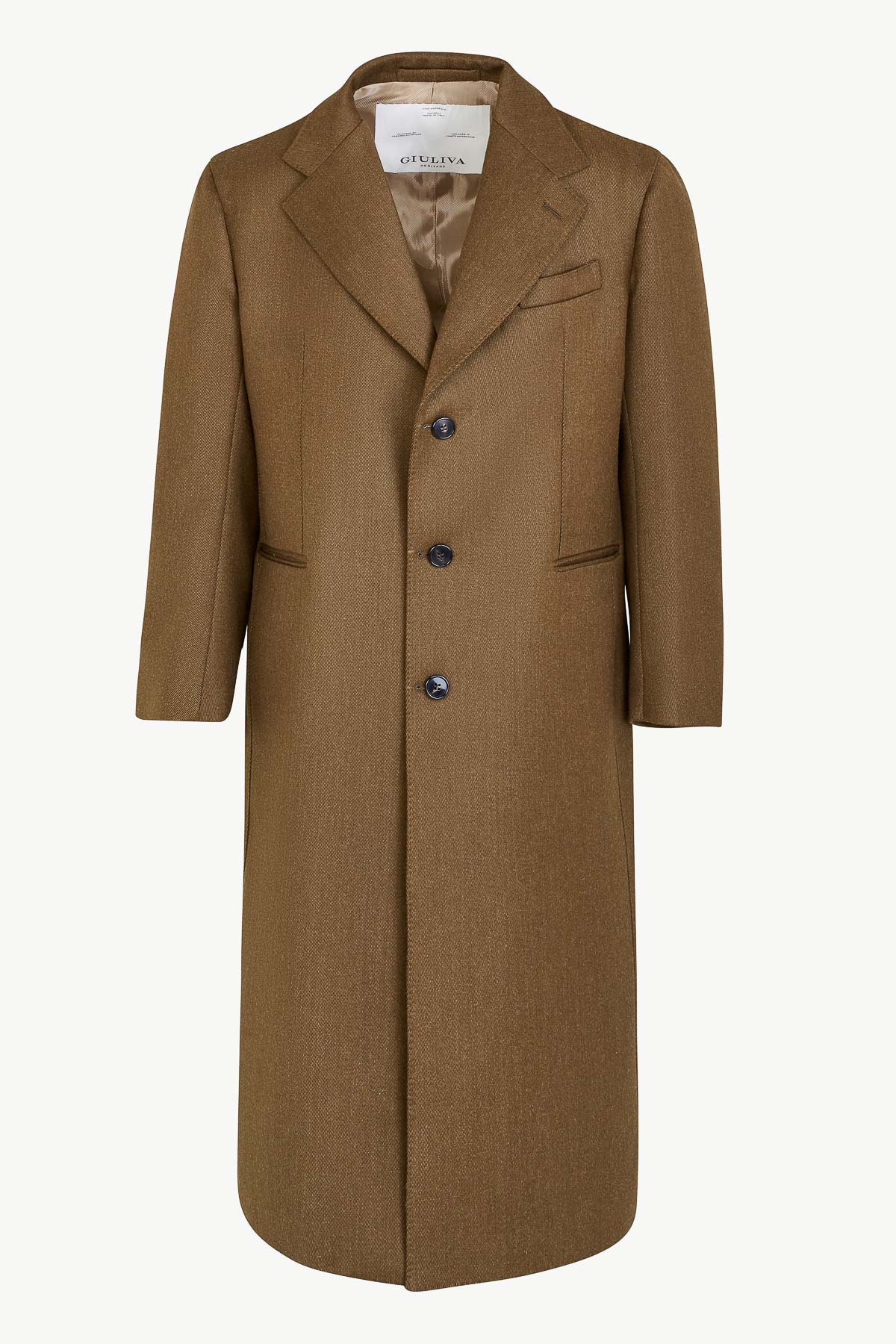 Mark Coat in Wool Whipcord