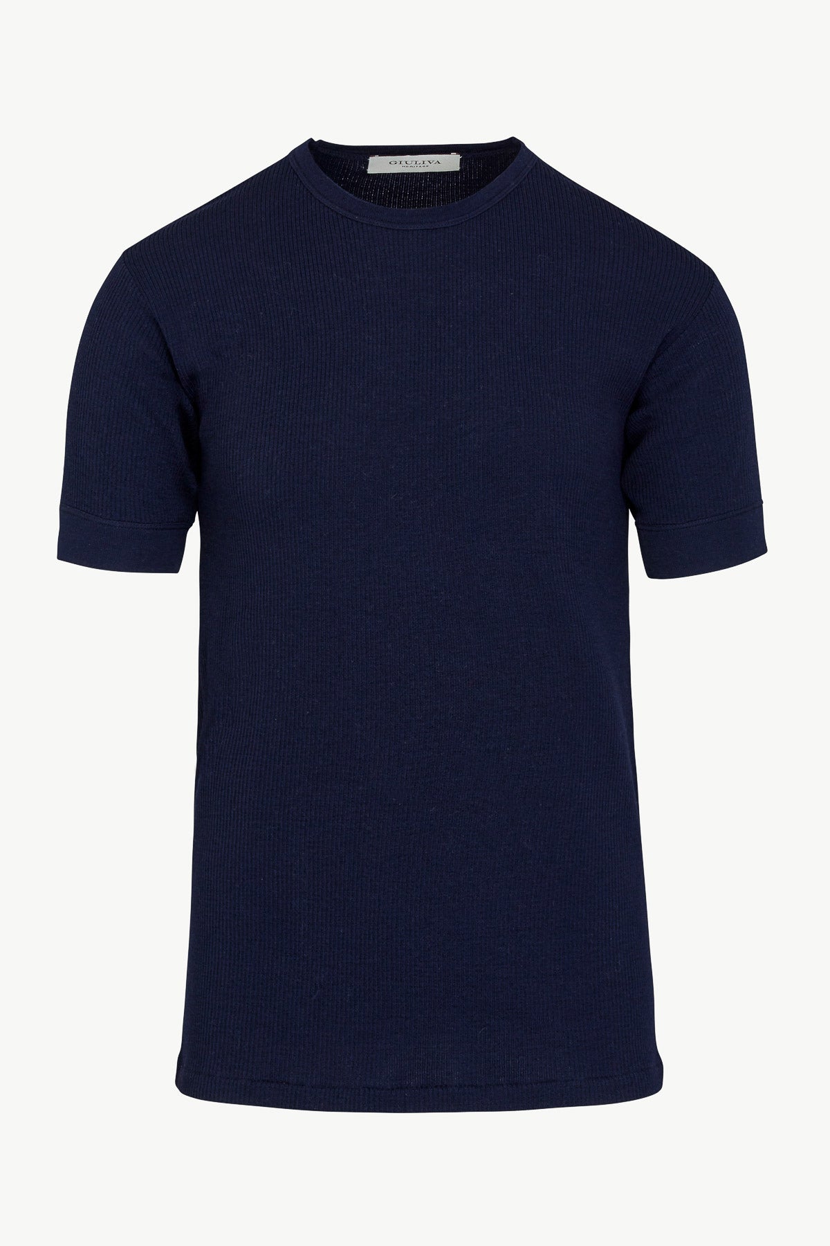 Dardo T-shirt in Ribbed Wool Knit