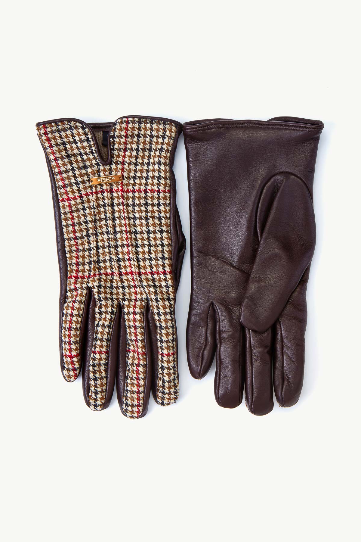 Norfolk Men's Gloves in Fabric and Leather