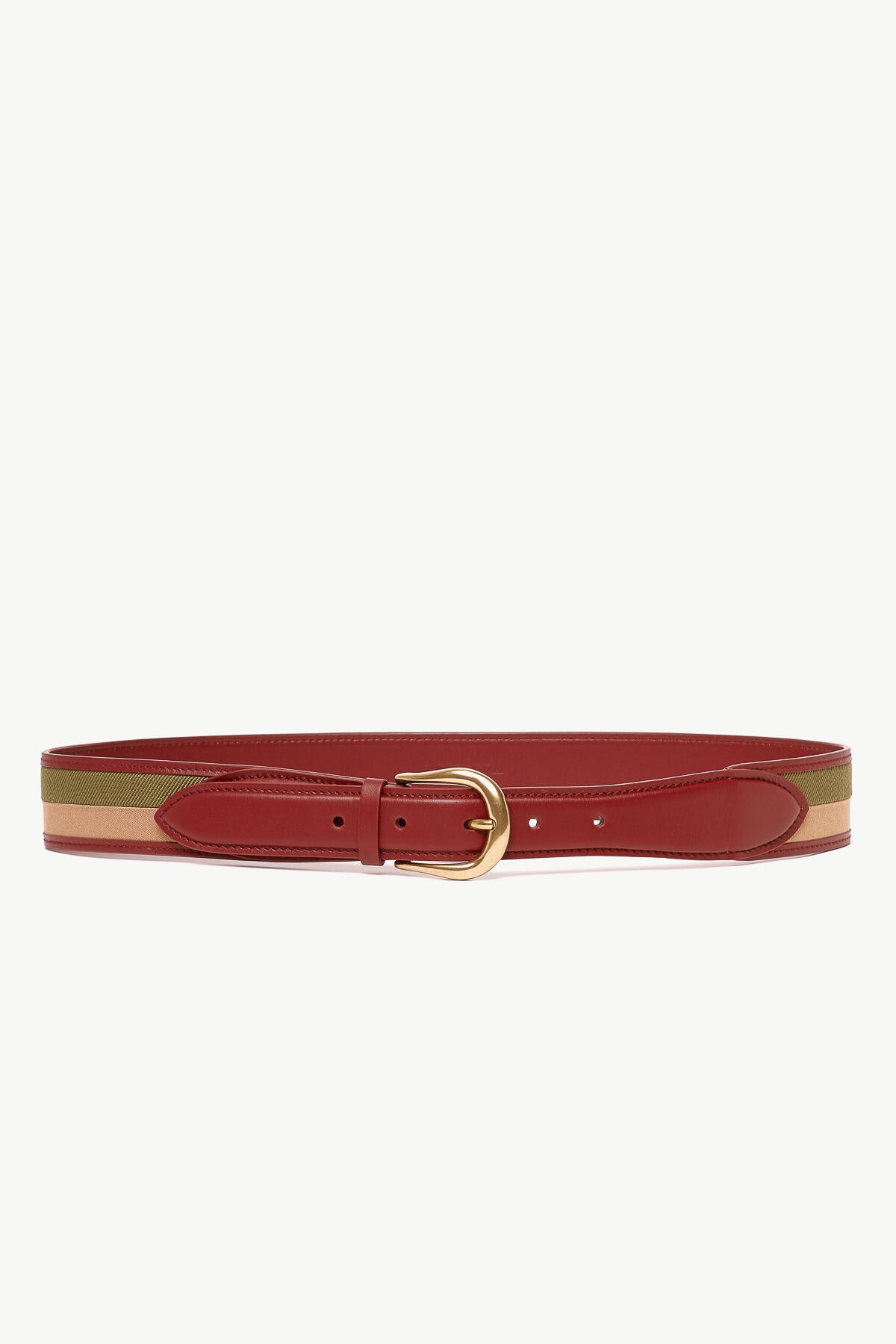 Guillaume Belt in Fabric and Leather