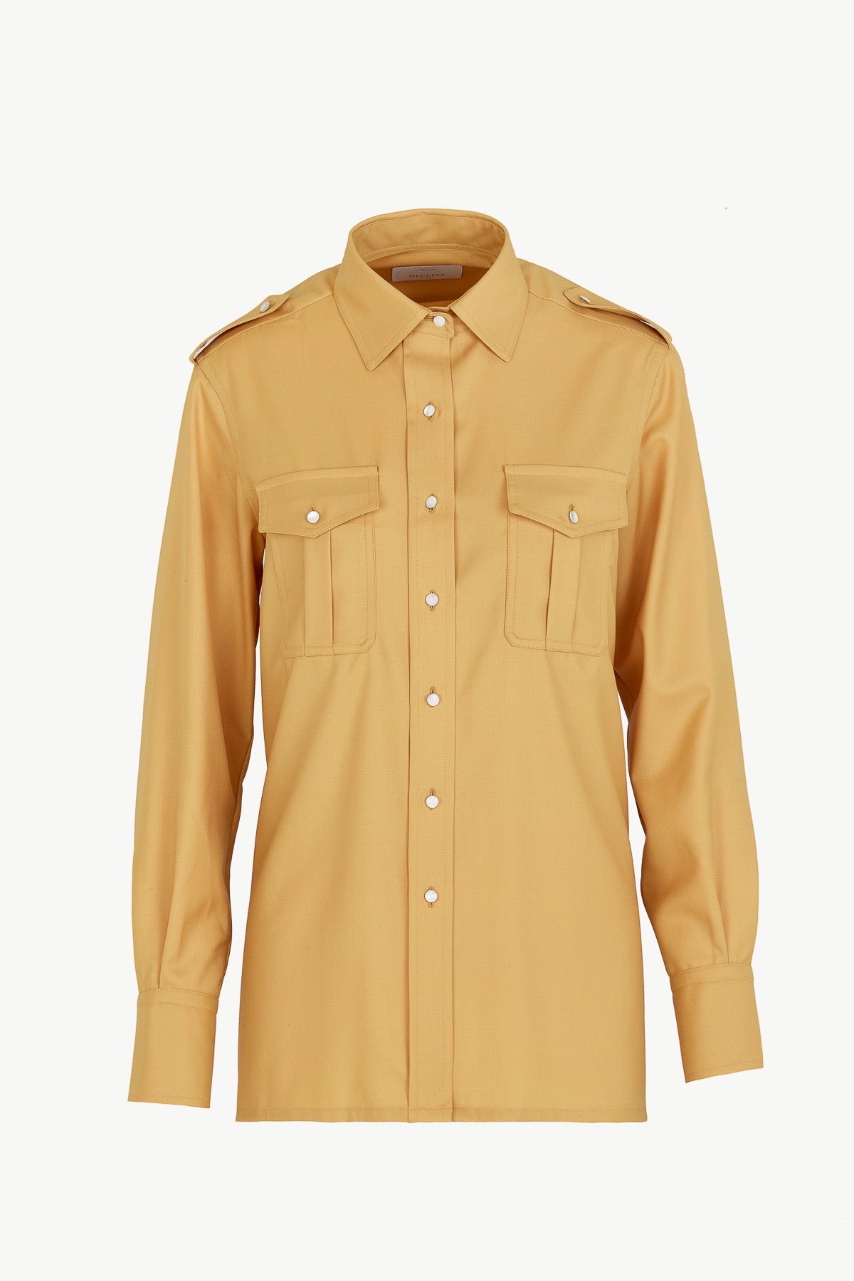 Iris Shirt in Virgin Wool
