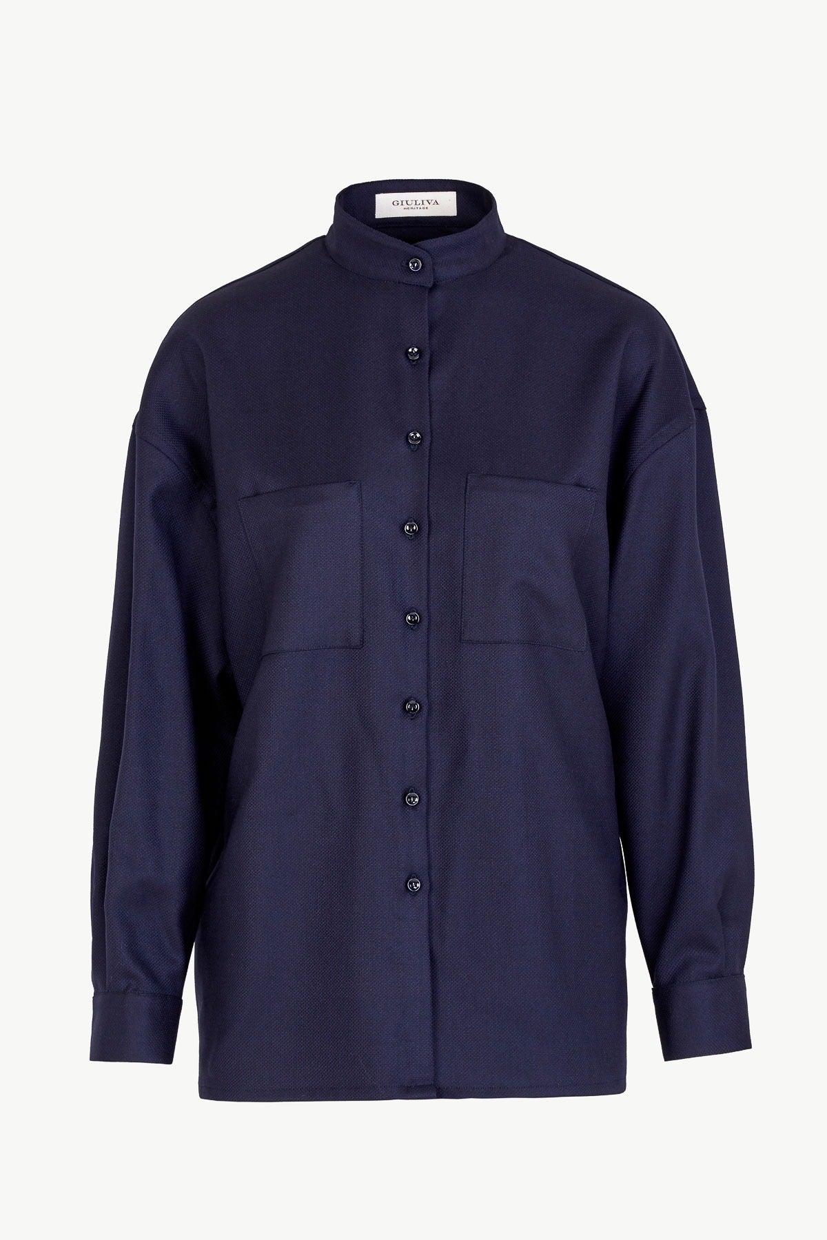 Ivy Shirt in Wool and Cashmere