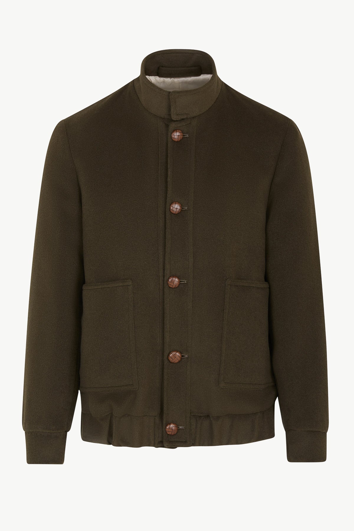 Rodolfo Jacket in Wool and Cashmere Felt