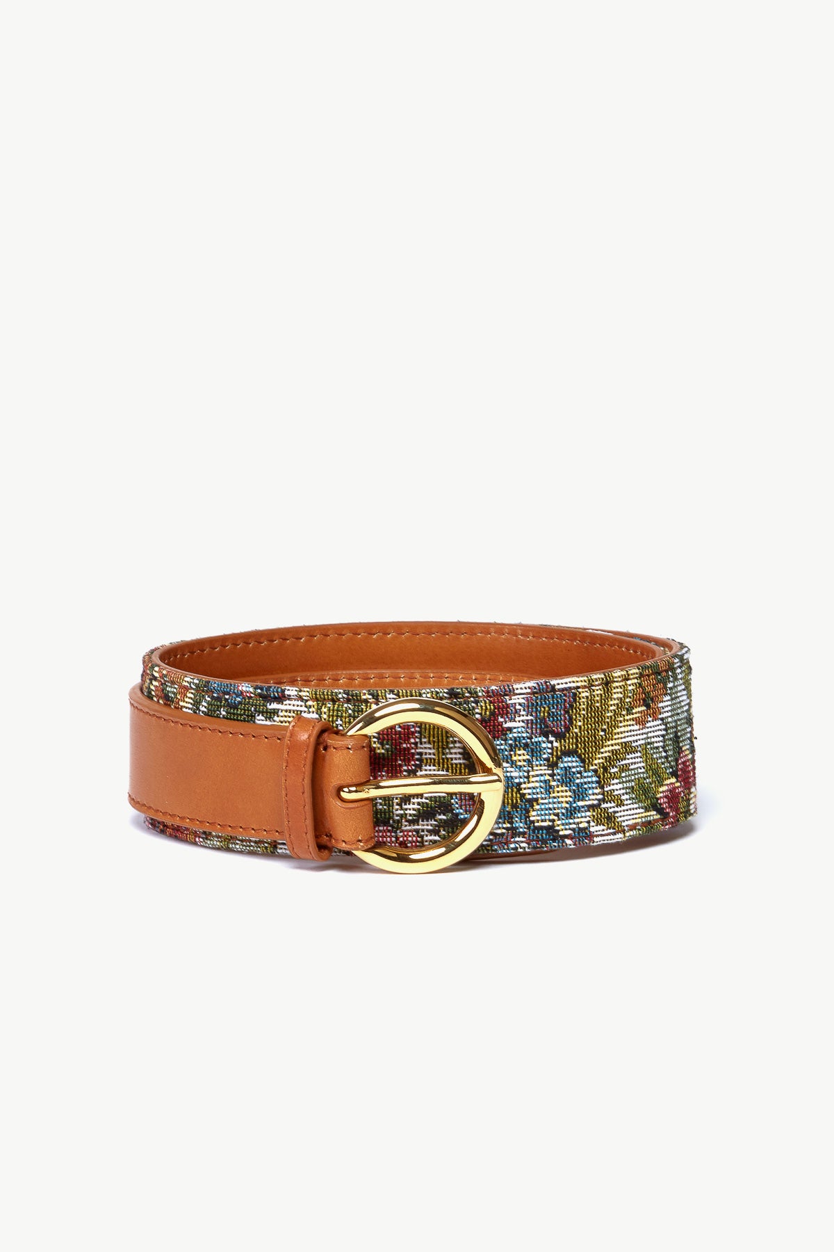Lisa Belt in Gobelin and Leather