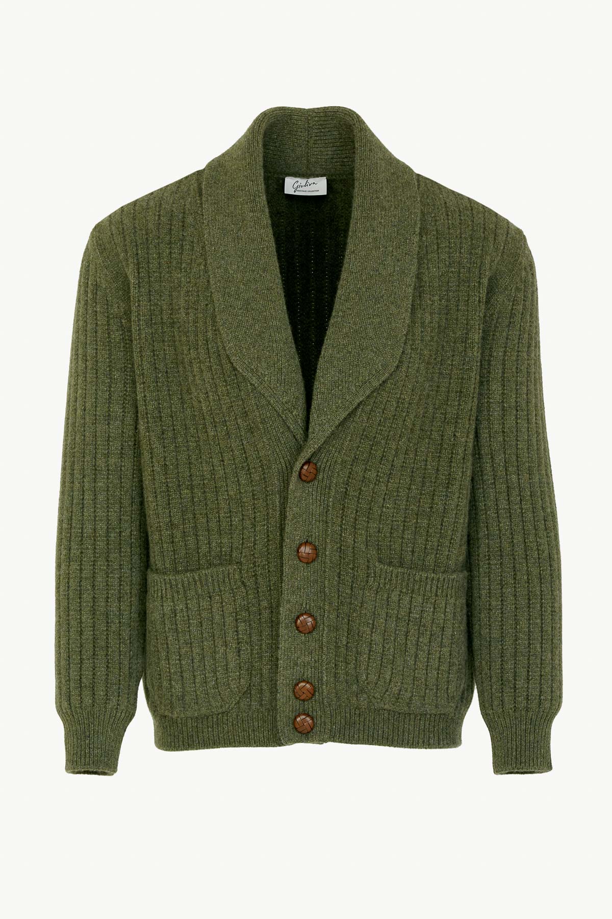 Clemente Cardigan in Wool and Cashmere blend