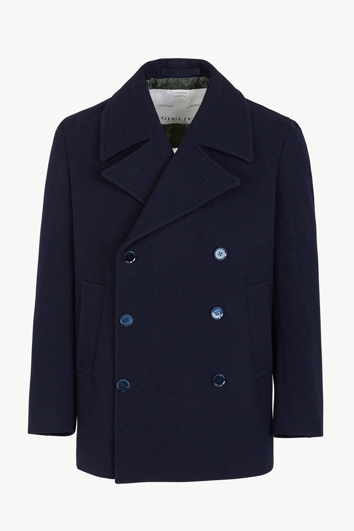 Ottone Coat in Virgin Wool