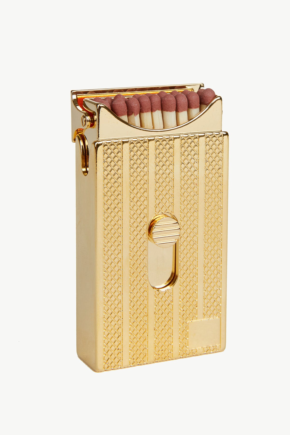 Matches Box in Brass with Gold Finish