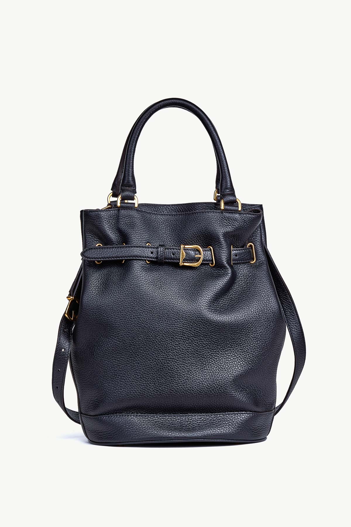Secchiello Bag in Leather