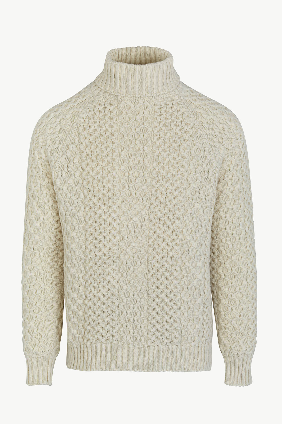 Faloria Sweater in Cable Knit Wool
