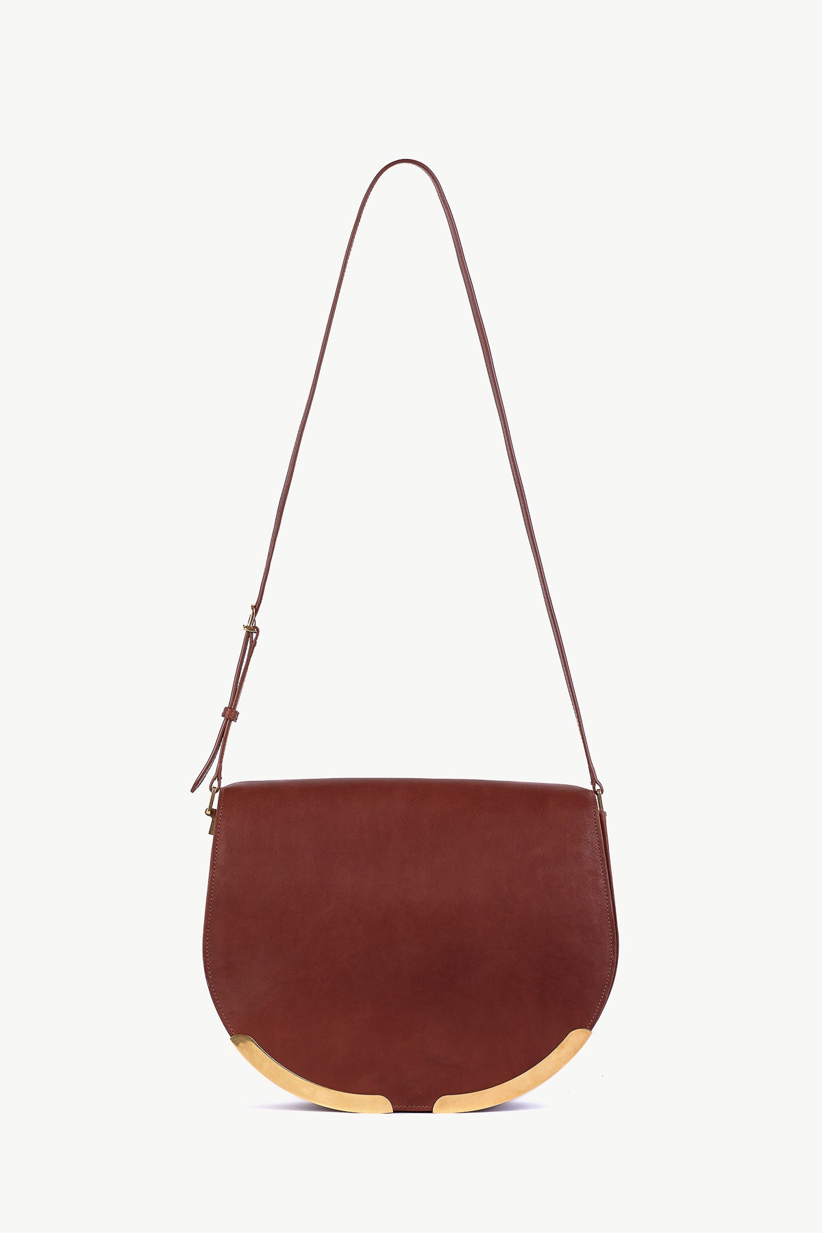 Sella Bag in Leather and Brass