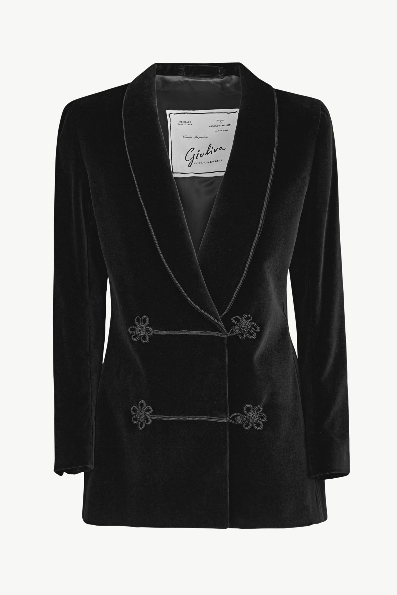 Claudia Dinner Jacket in Velvet