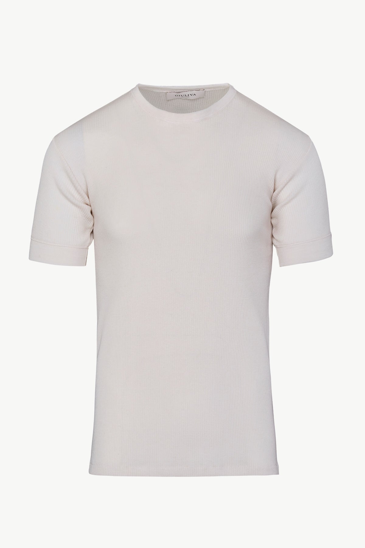 Dardo T-shirt in Ribbed Wool Knit