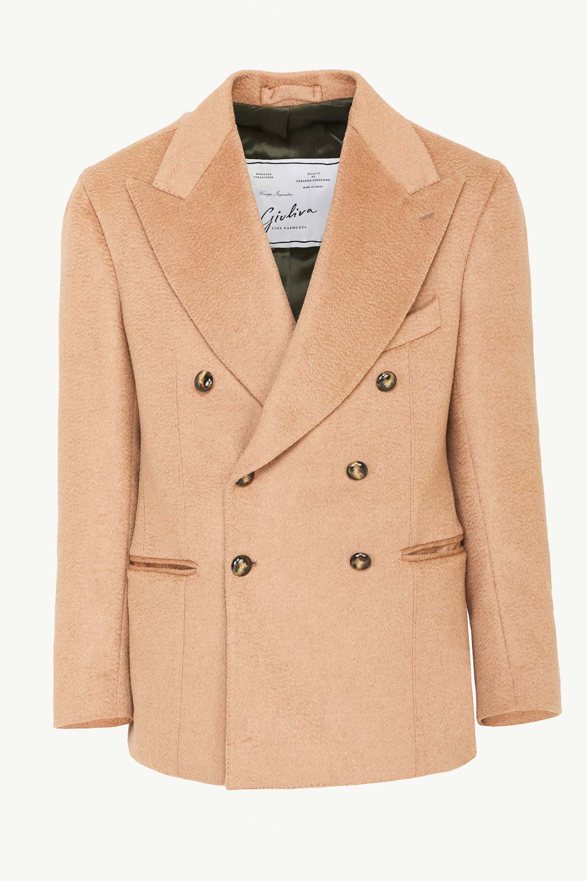 Stefano Blazer in Camelhair