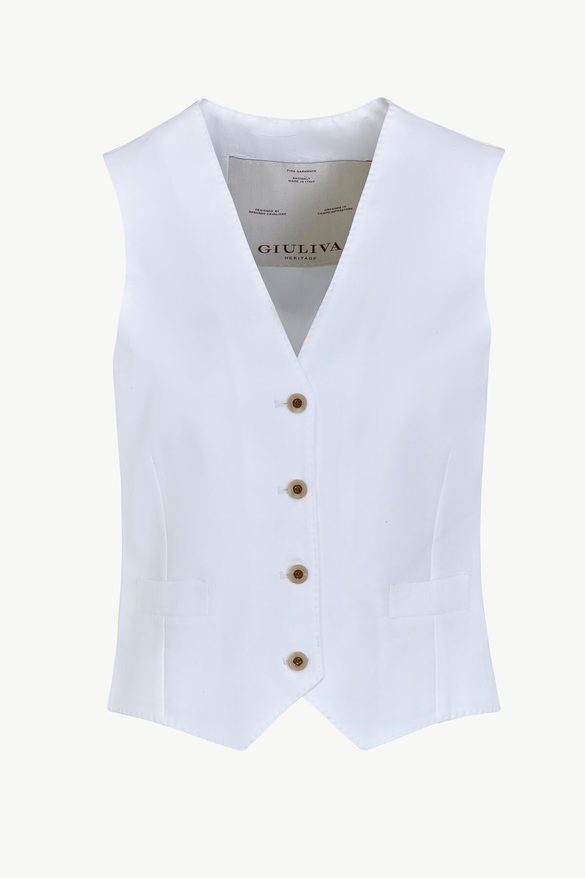 Andrea Vest in Cotton Twill