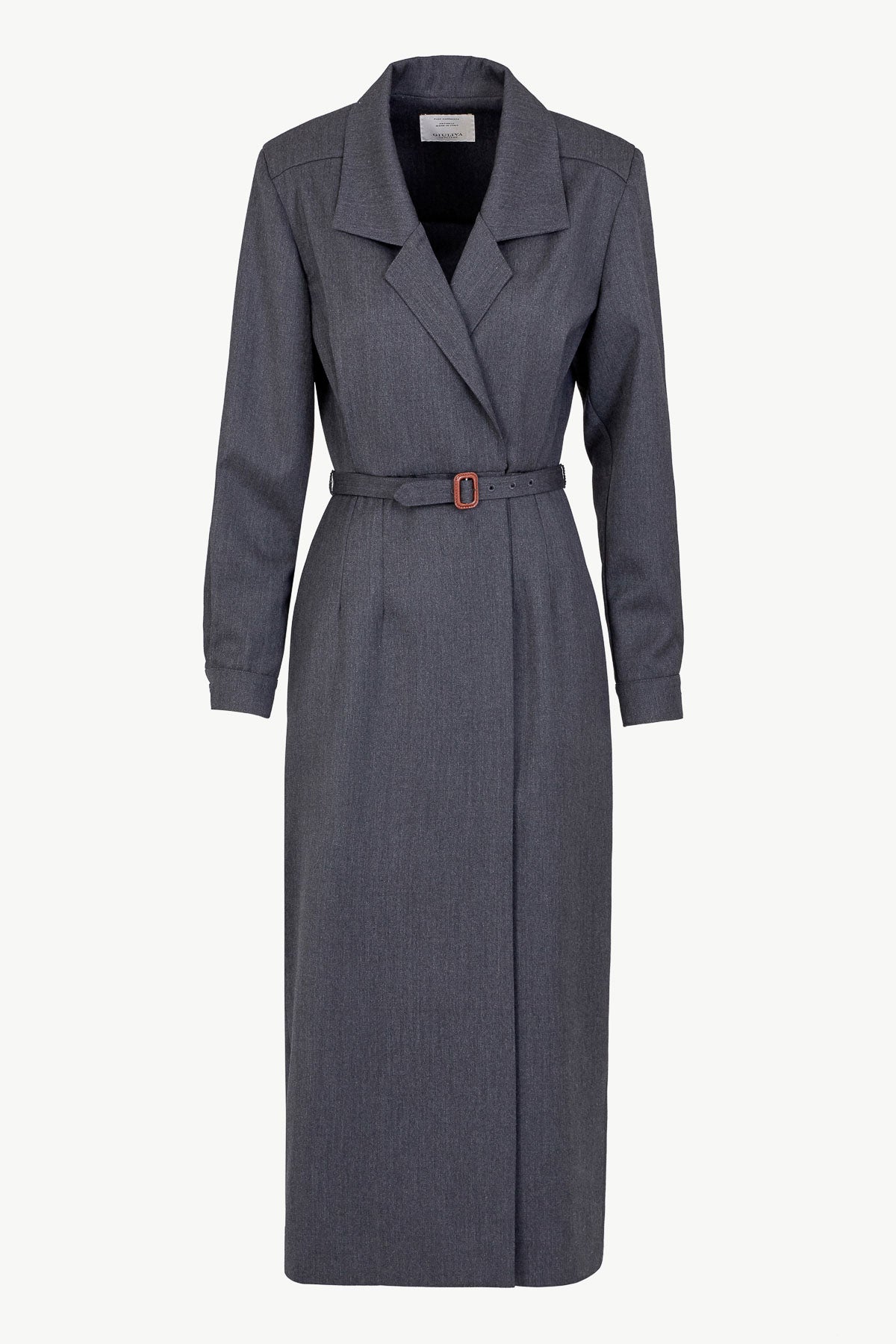 Annabelle Dress in Wool Twill