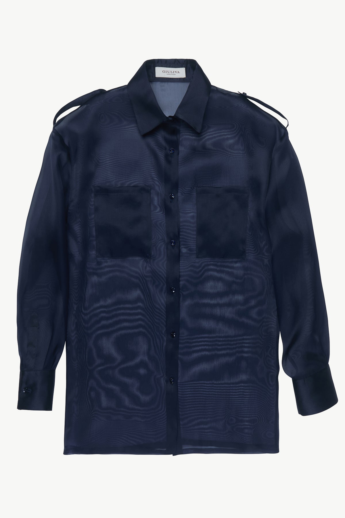 Carla Shirt in Silk Organza