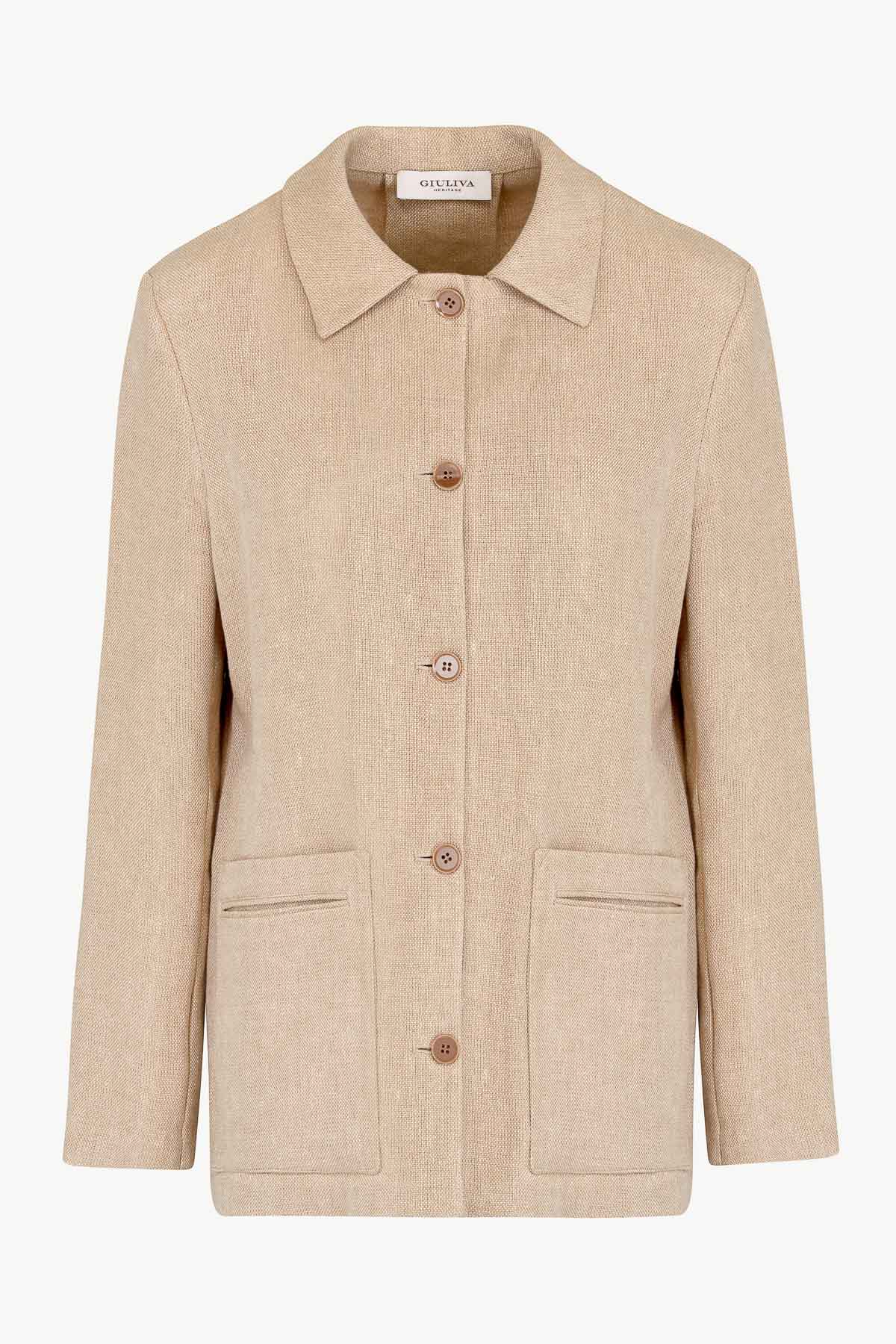 Carlotta Jacket in Linen Cordura