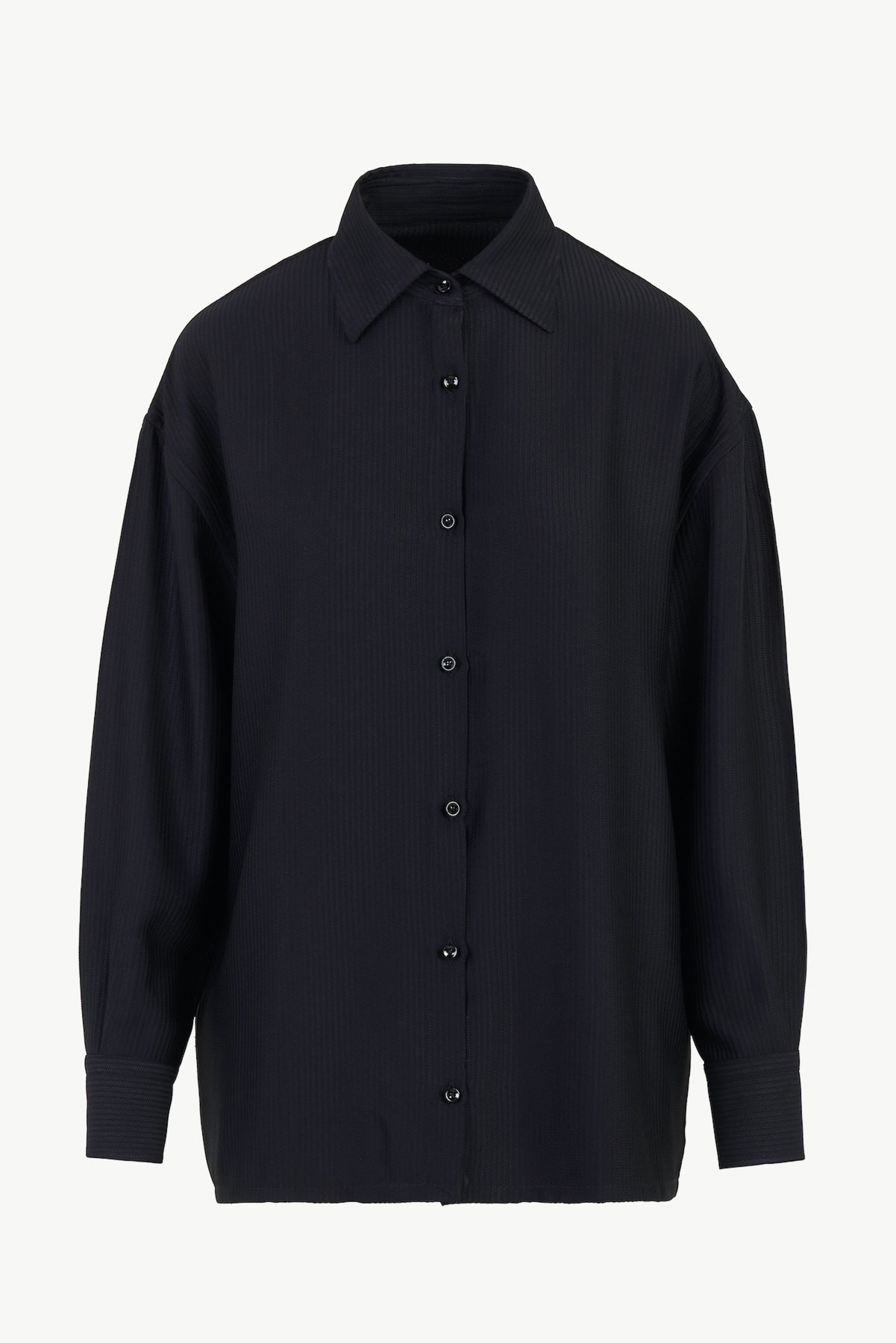 Celia Shirt in Textured Silk Blend