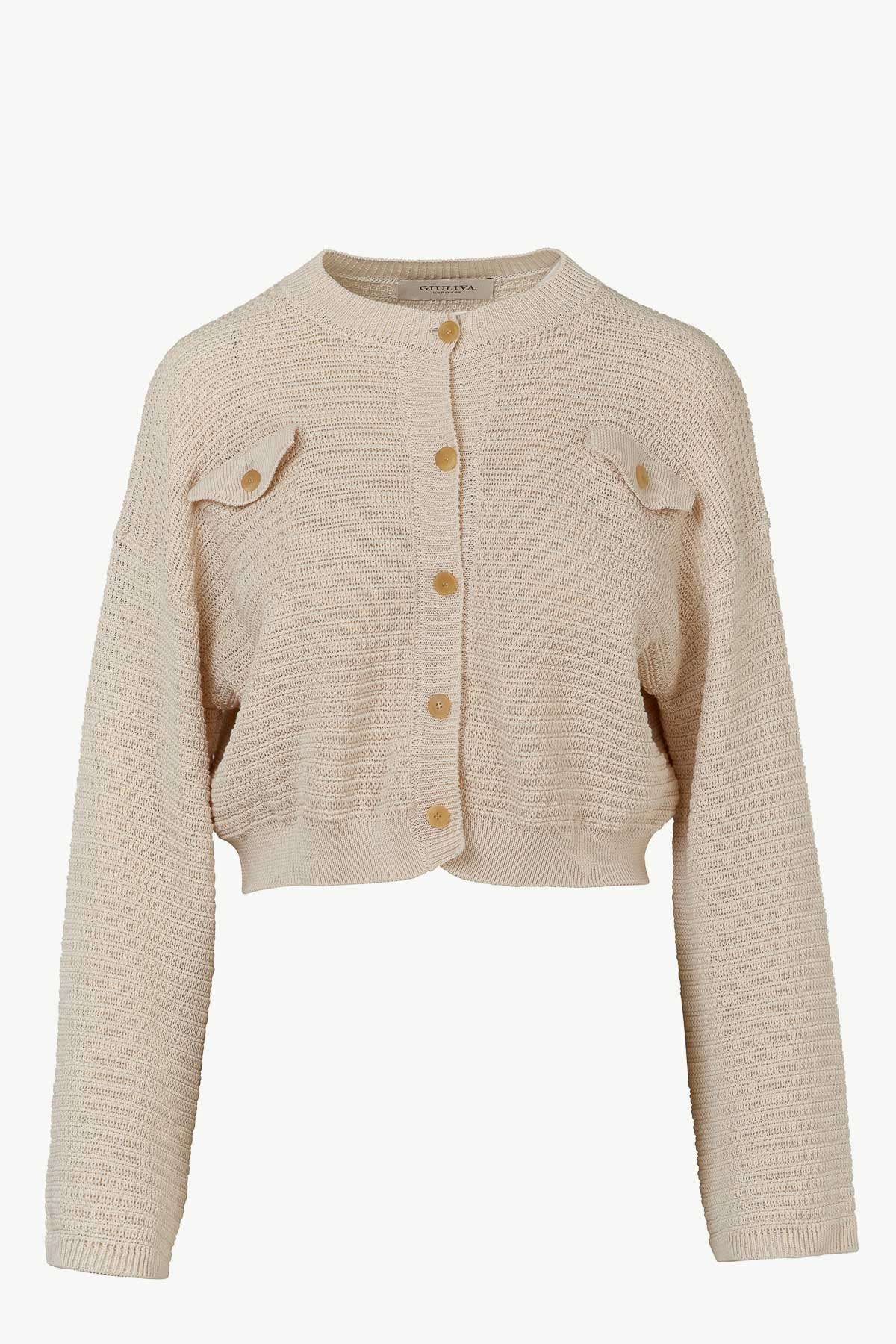 Corinne Cardigan Cotton Knit