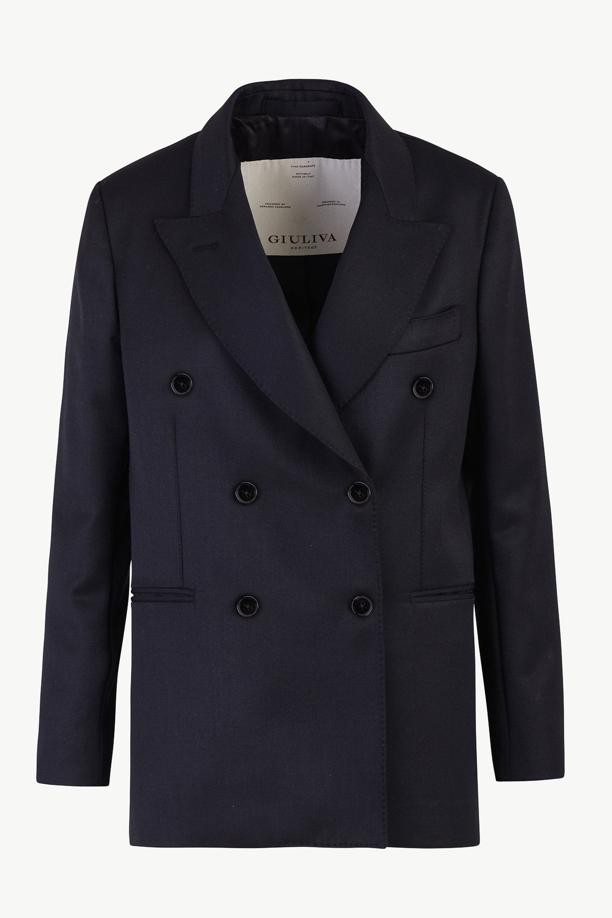 Cornelia Blazer in Wool Barathea