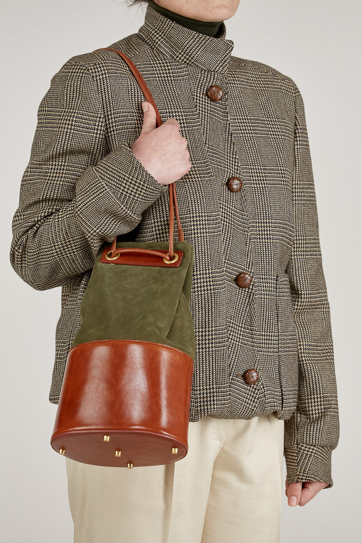 Christie Trench Coat in Wool Prince of Wales – Giuliva Heritage