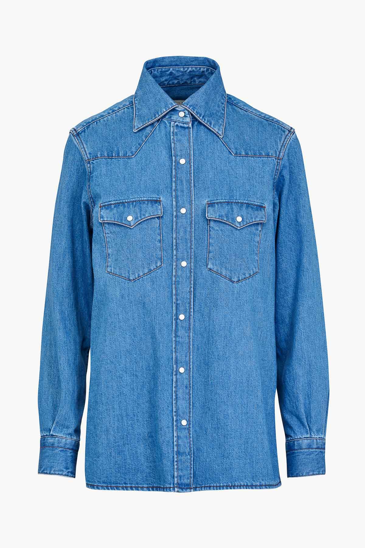 Dina Shirt in Denim
