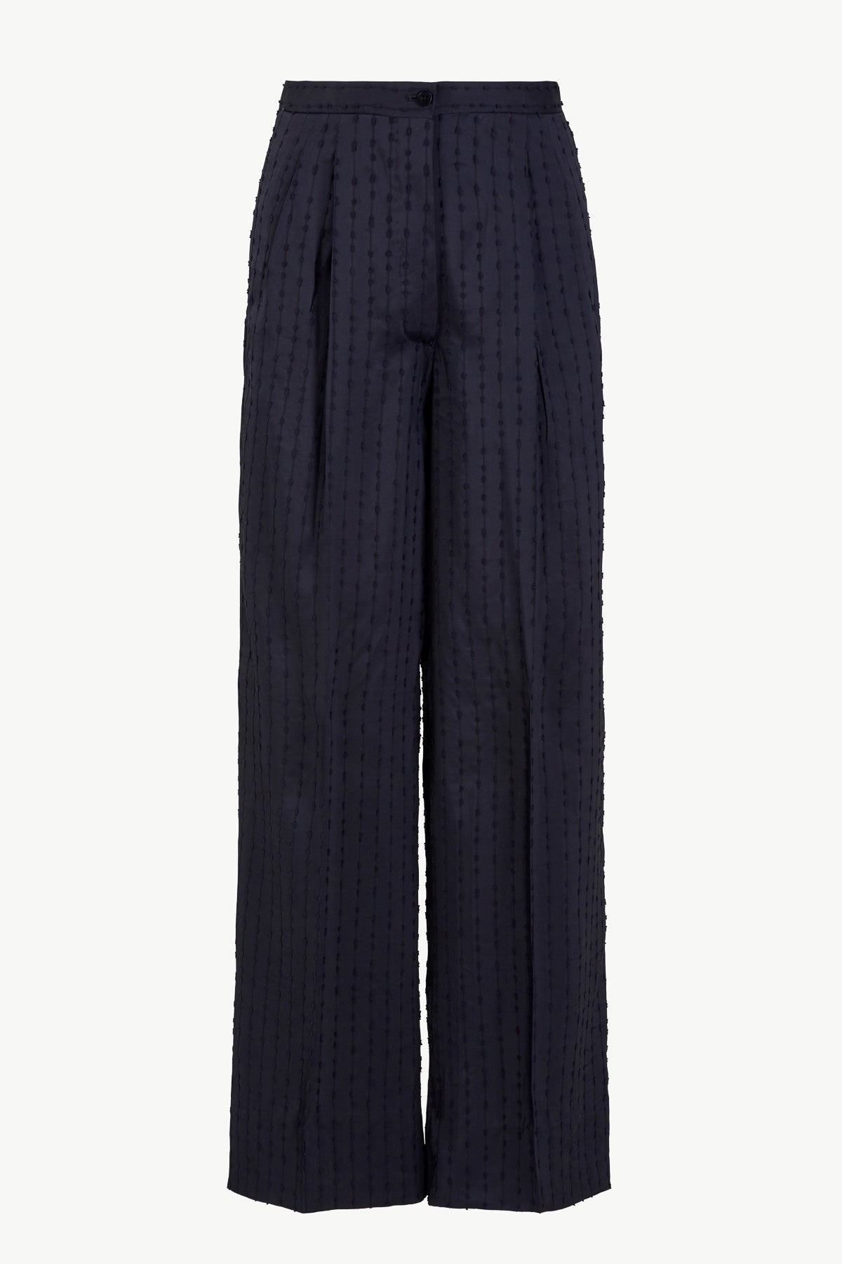 Elsa Trousers in Silk Blend Stripes