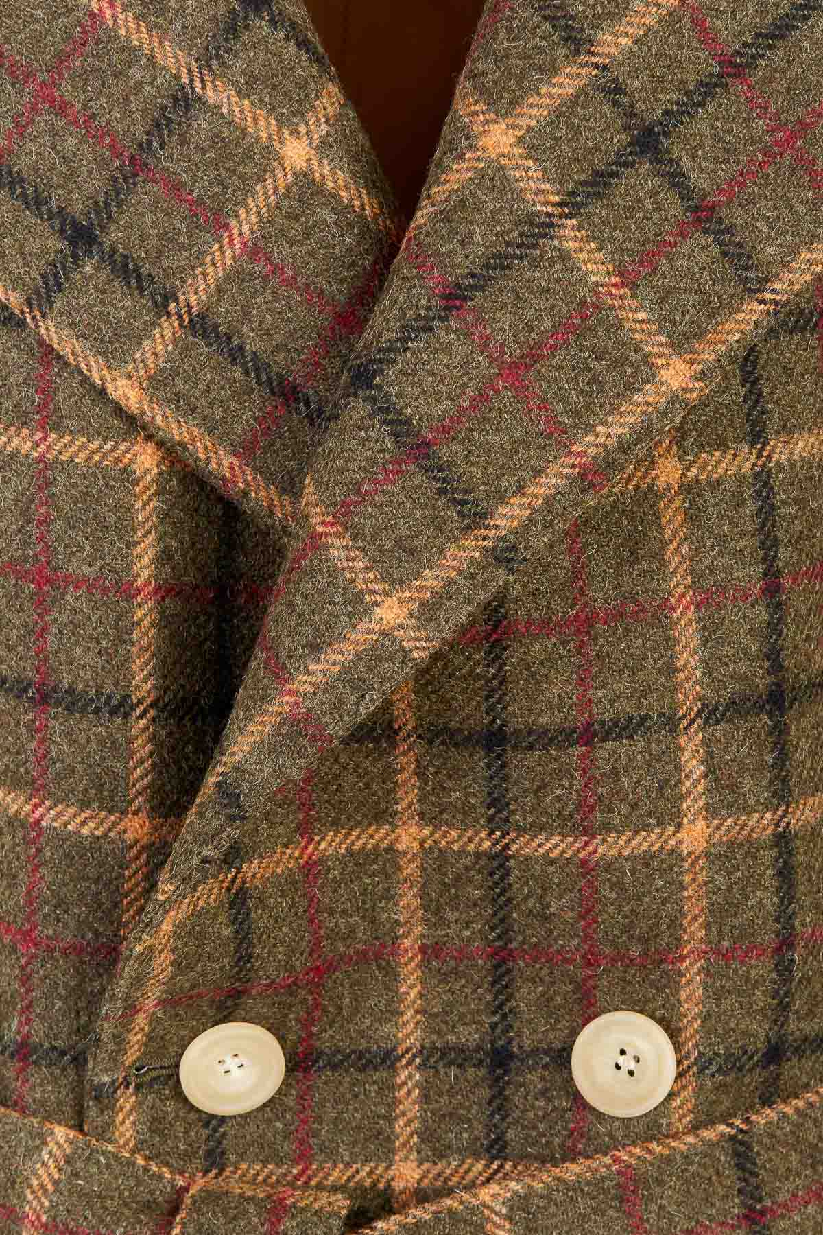 Jacques Trench Coat in Virgin Wool Check – Giuliva Heritage
