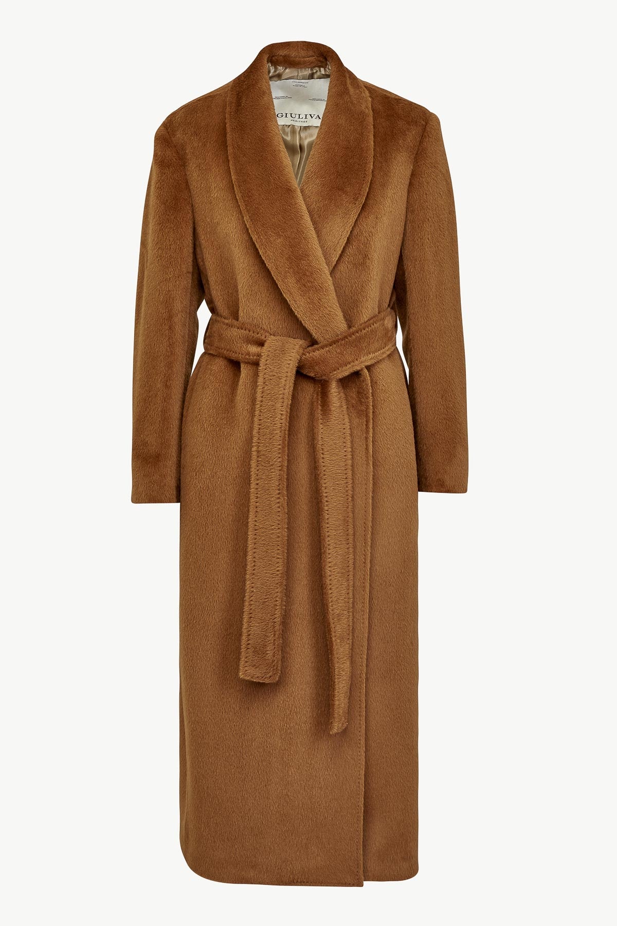 Linda Coat in Wool and Alpaca