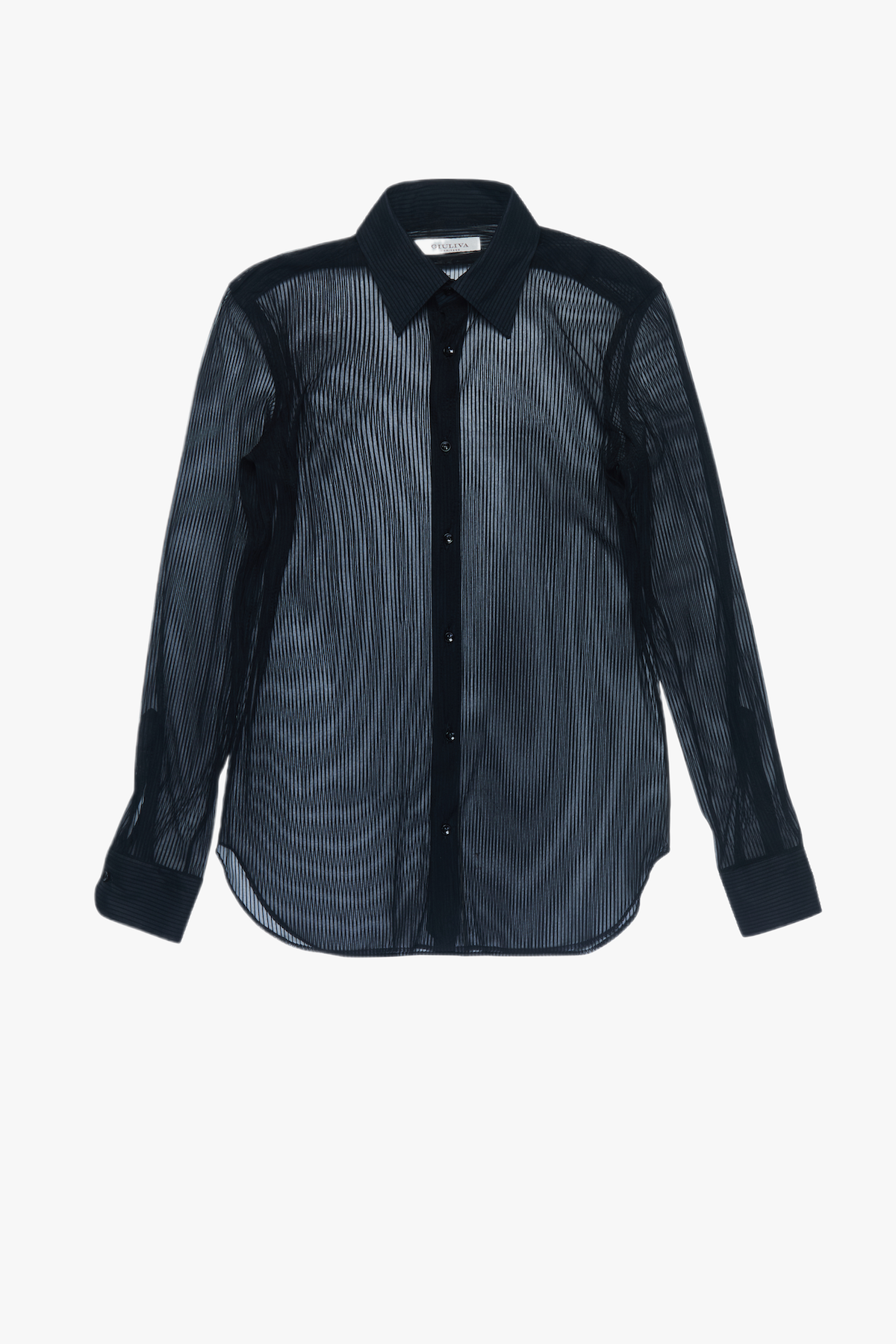 Luigi Shirt in Sheer Stripes