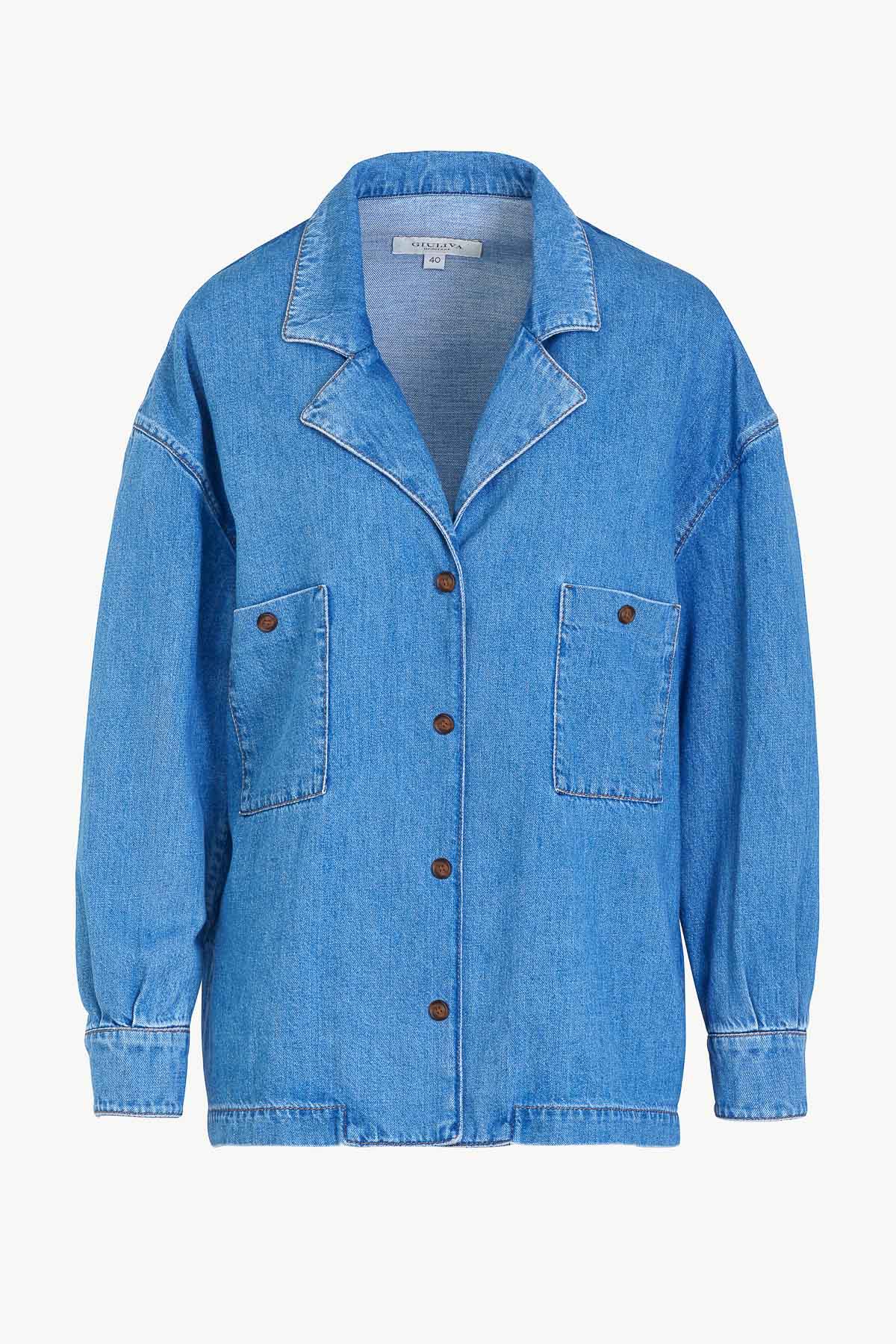 Meryl Jacket in Denim