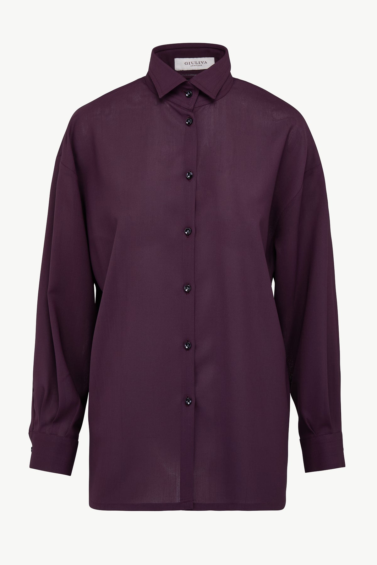 Savannah Shirt in Super Light Weight Wool