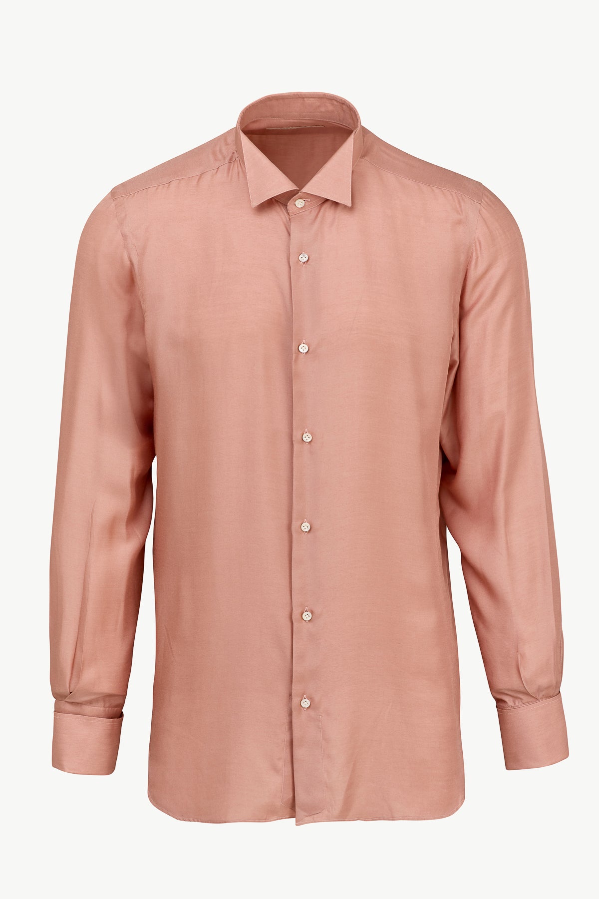 Smoking Shirt in Silk Blend