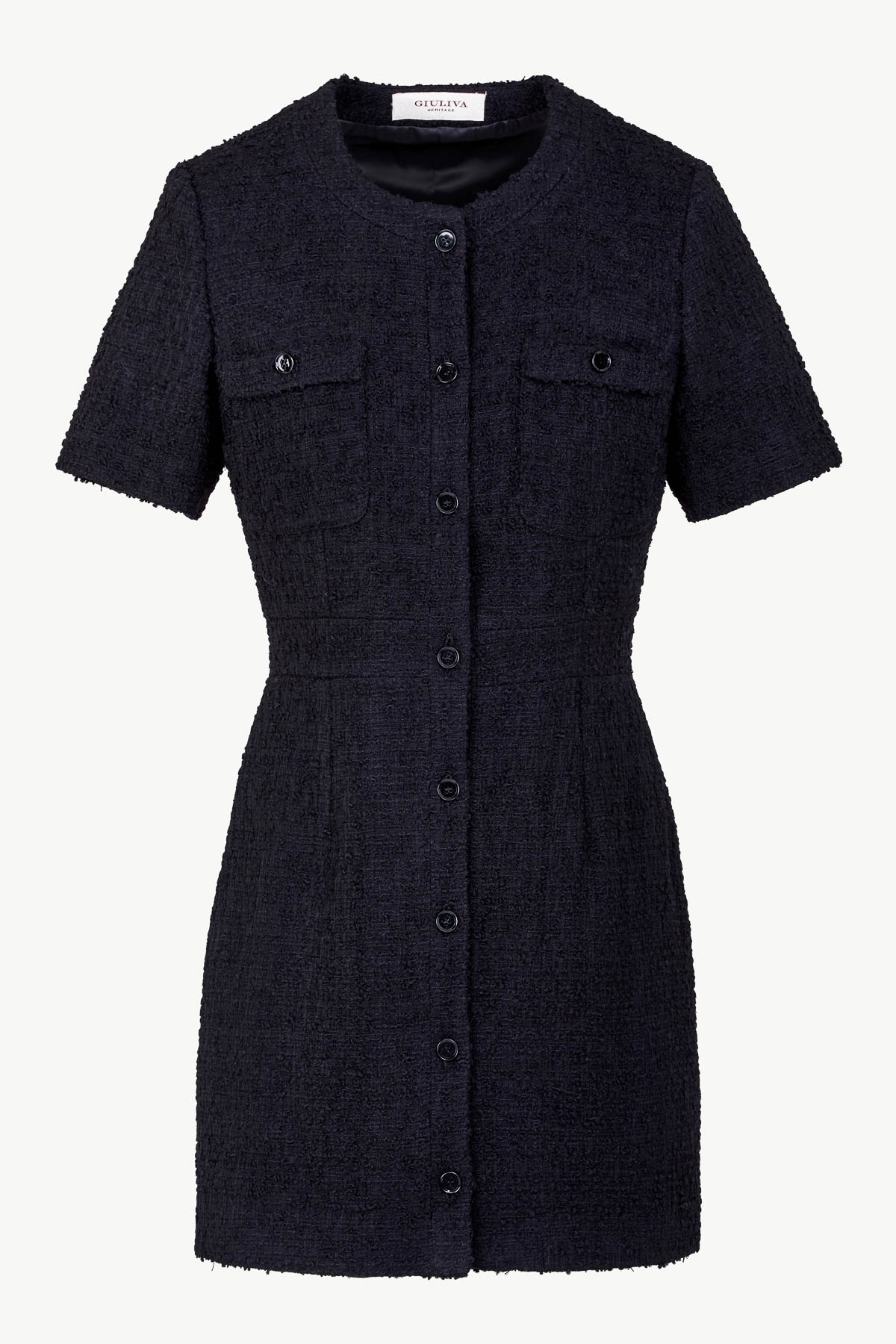 Vera Dress in Wool Bouclé