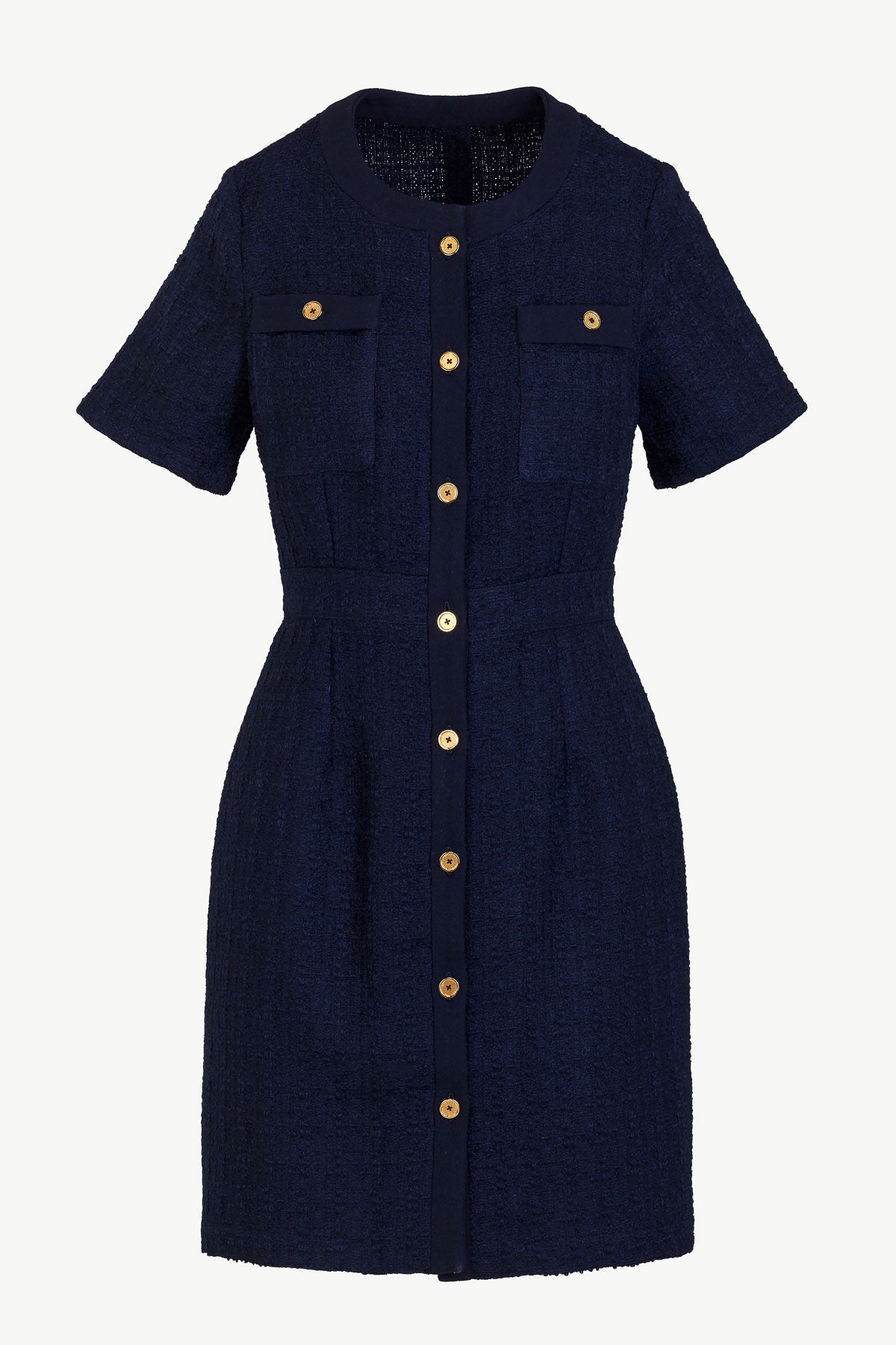 Vera Dress in Wool Bouclé