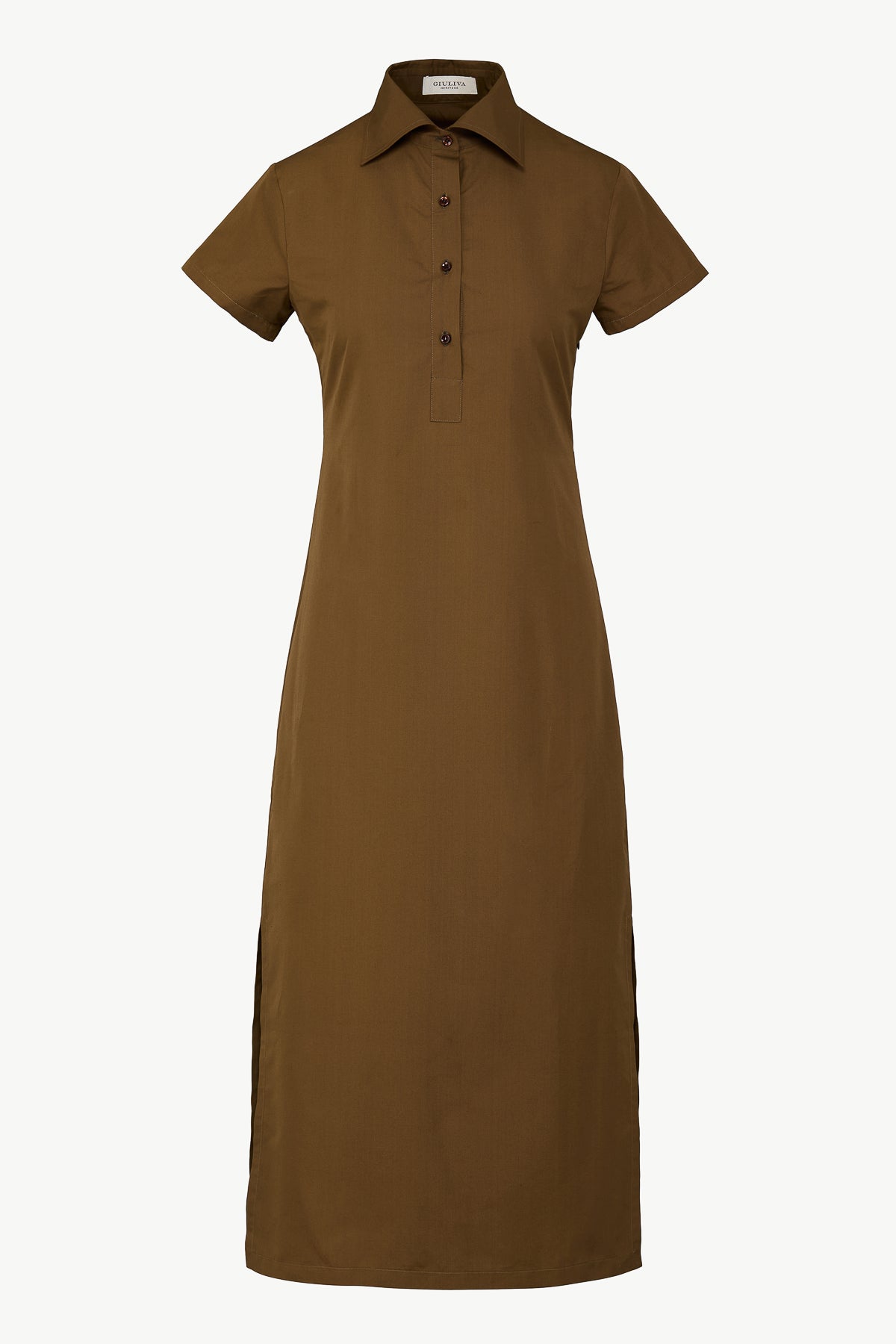Daphne Polo Dress in Cotton and Silk