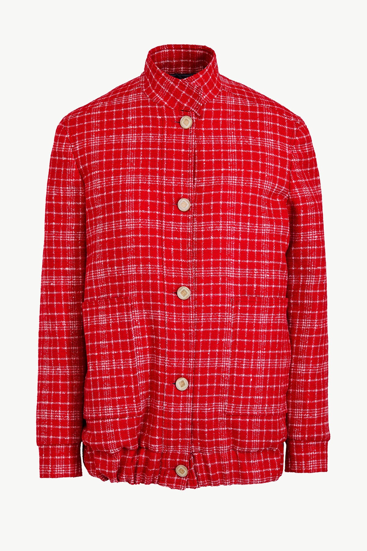 Diana Jacket in Wool Check