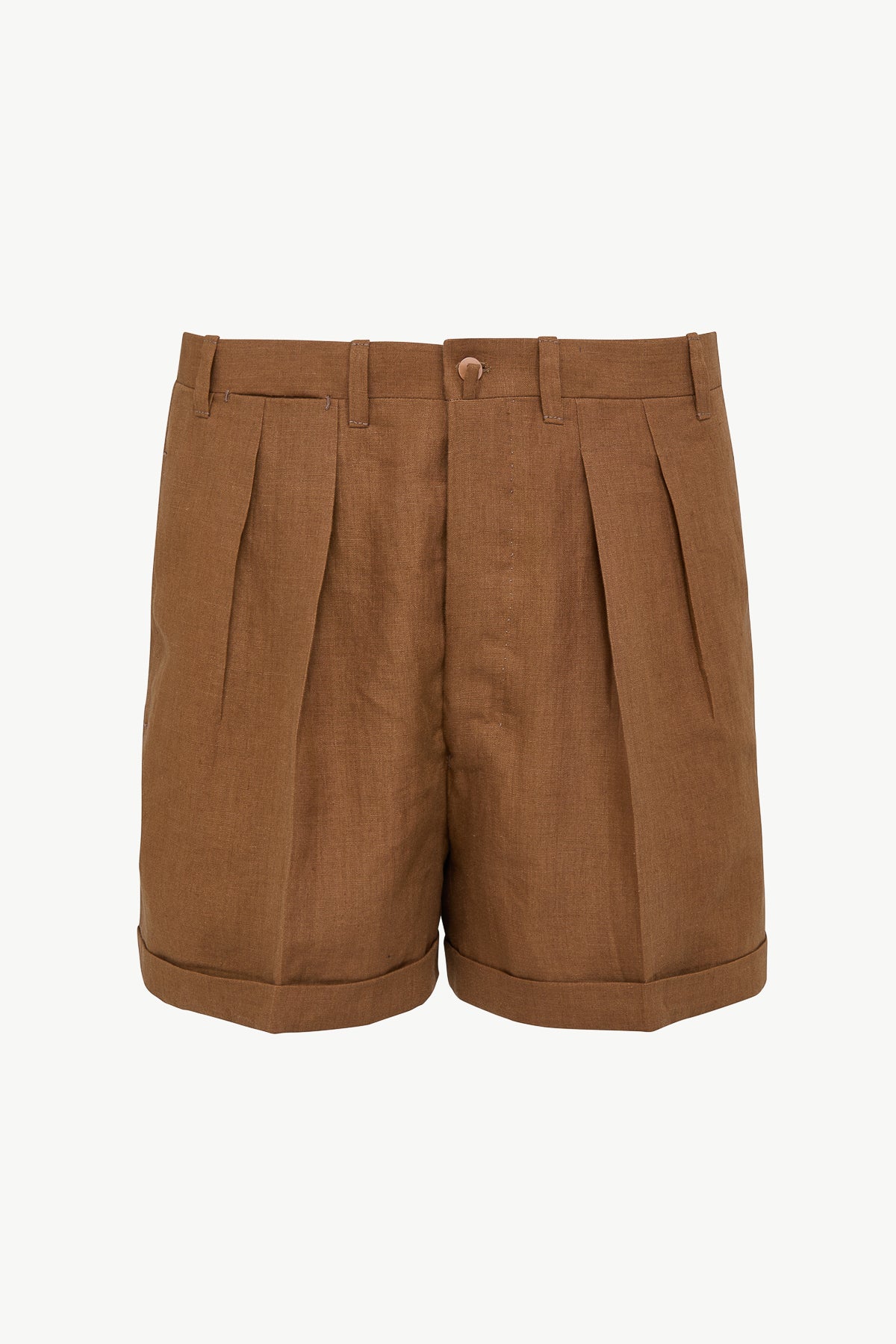 James Shorts in Linen