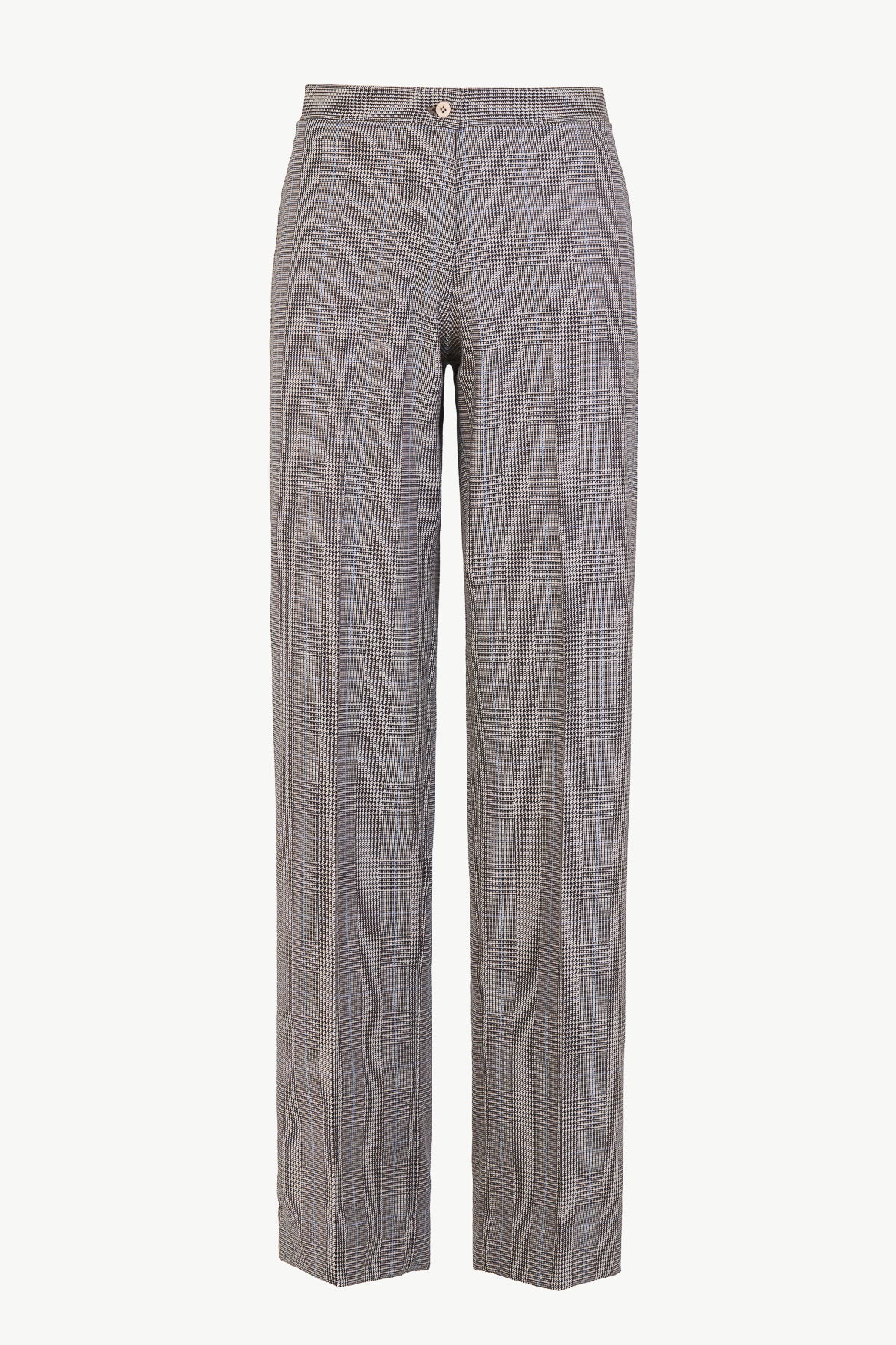 Janice Trousers in Wool Glen Check