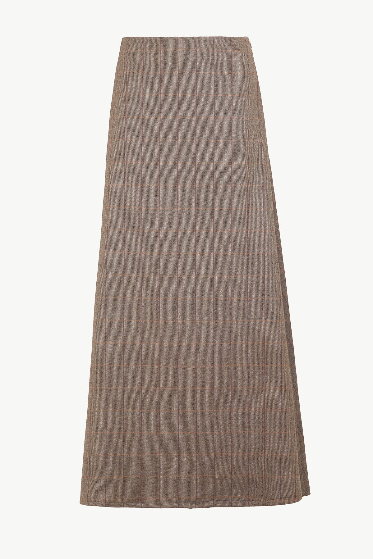 Lena Skirt in Wool Check
