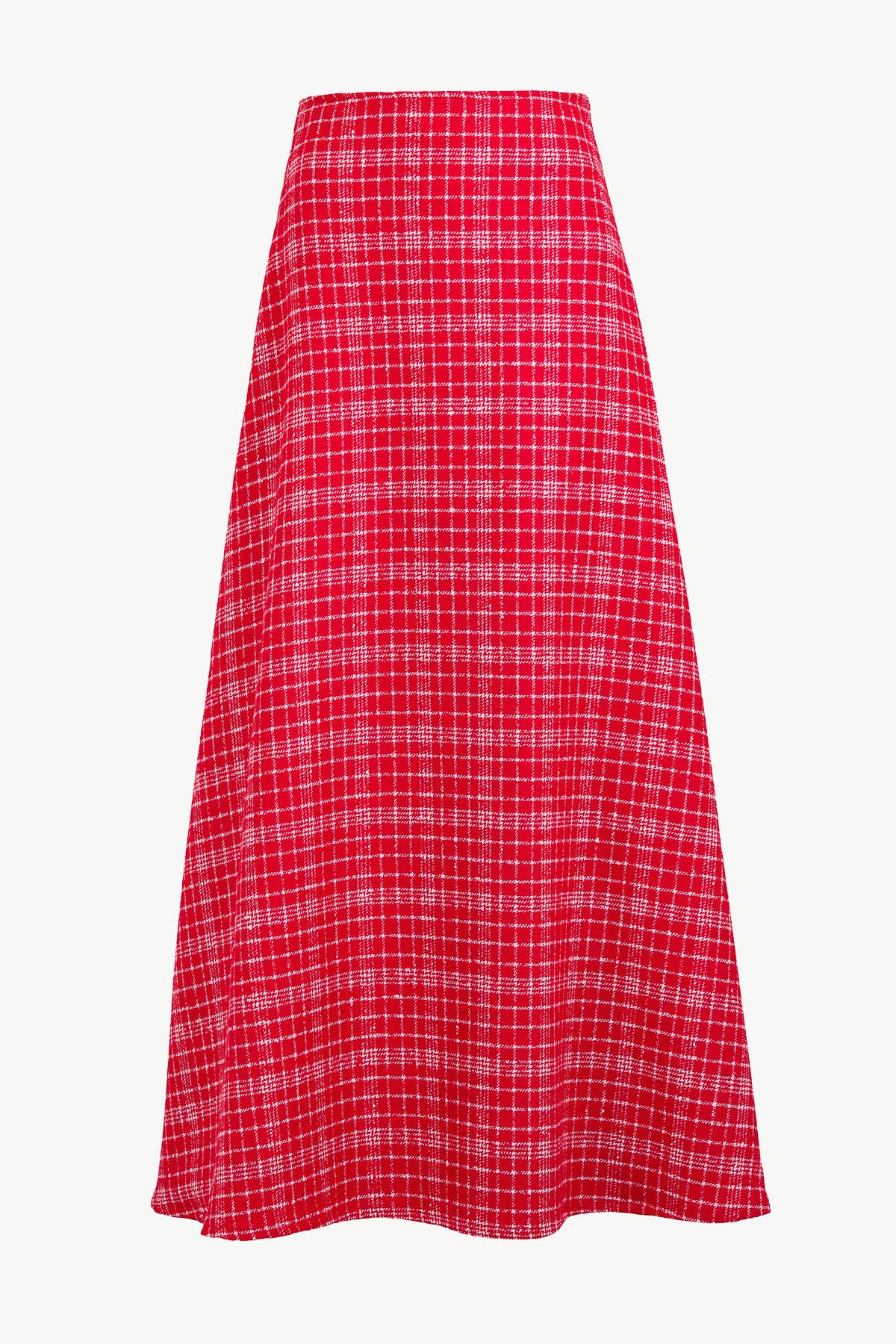 Lena Skirt in Wool Check