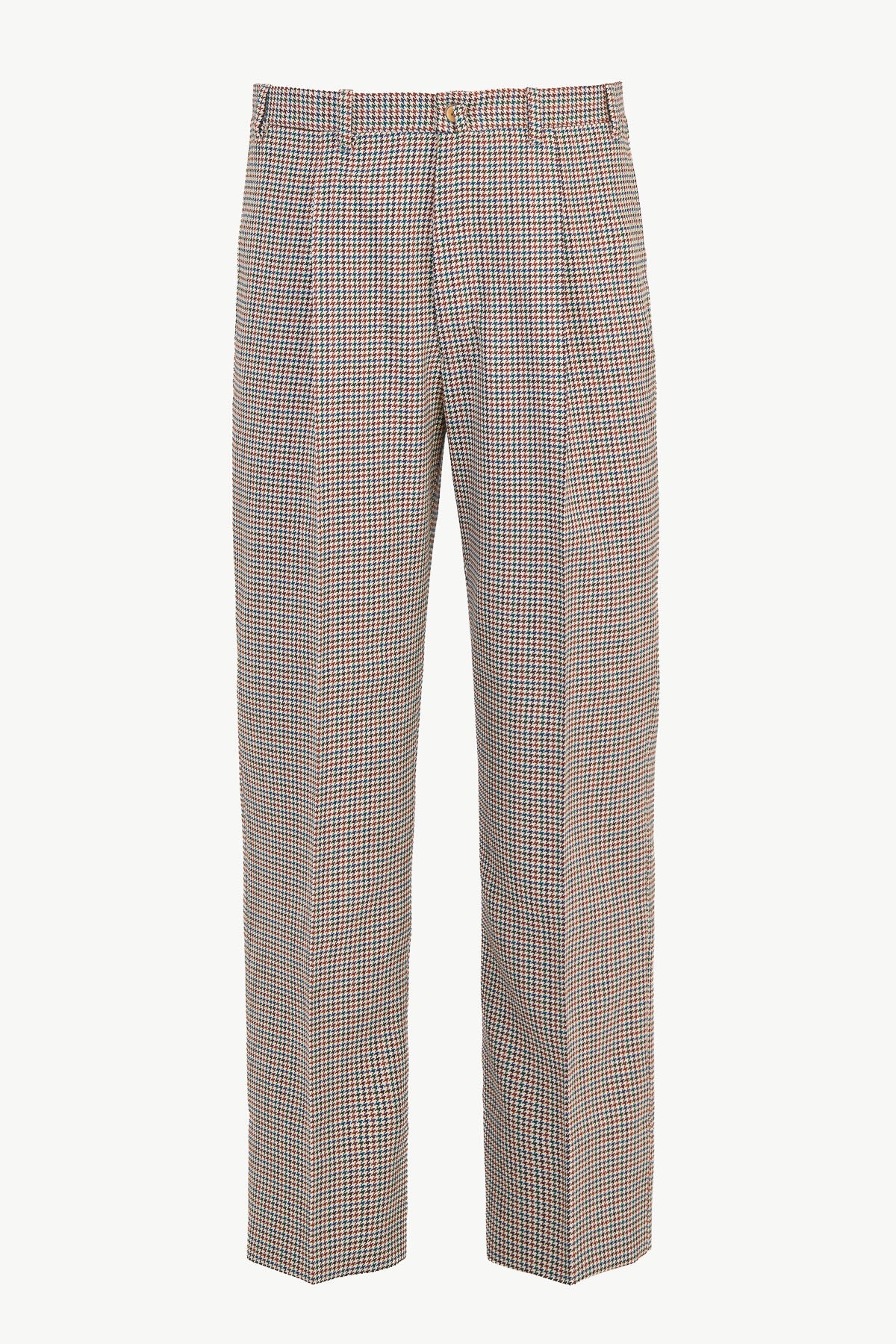 Vito Trousers in Wool Houndstooth