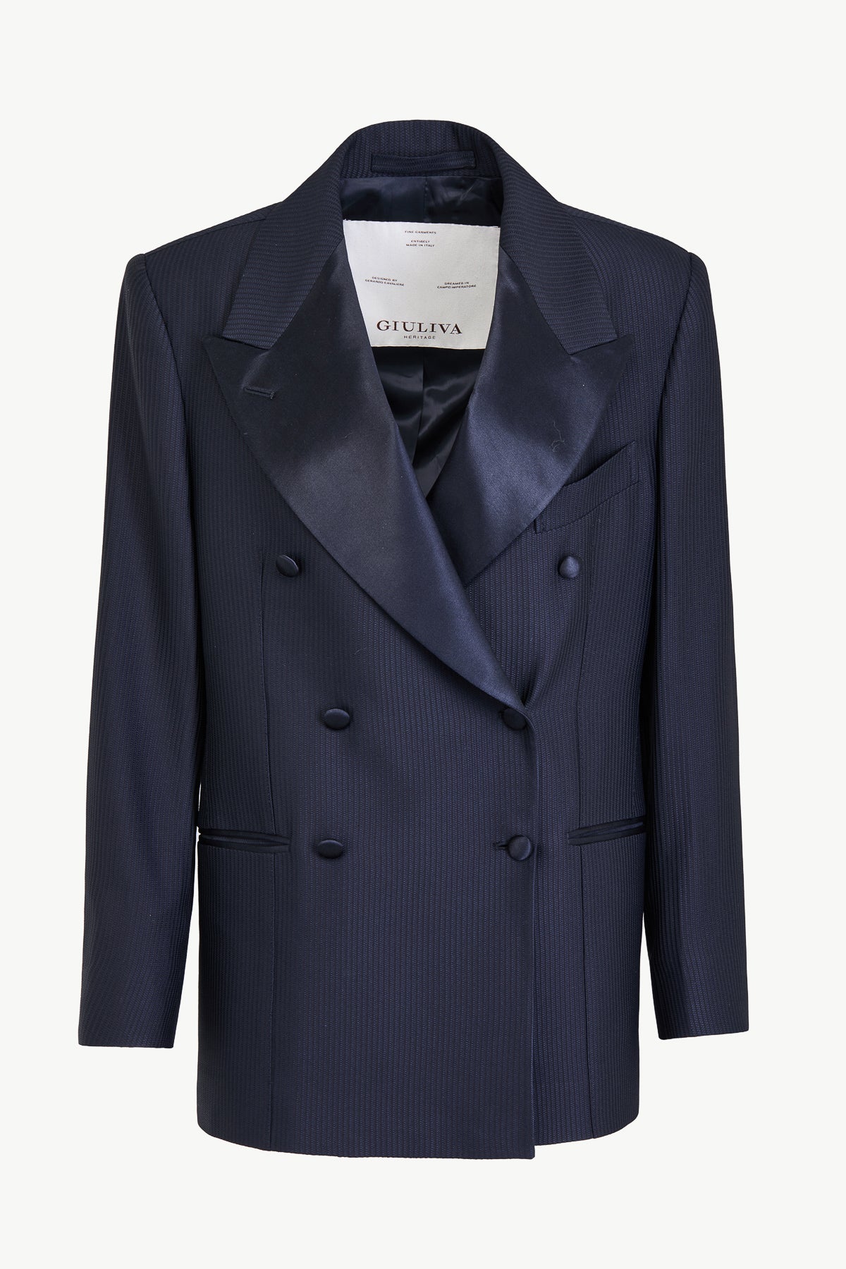 Antonia Blazer in Textured Silk Blend