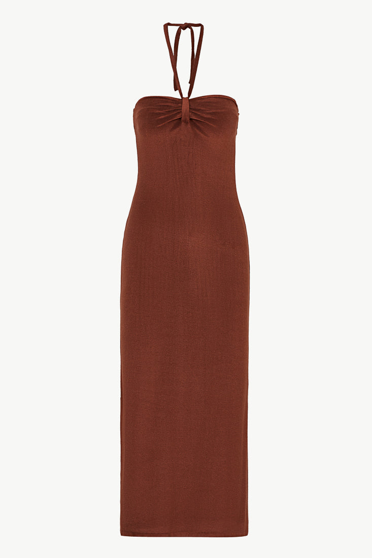 Leda Dress in Terrycloth