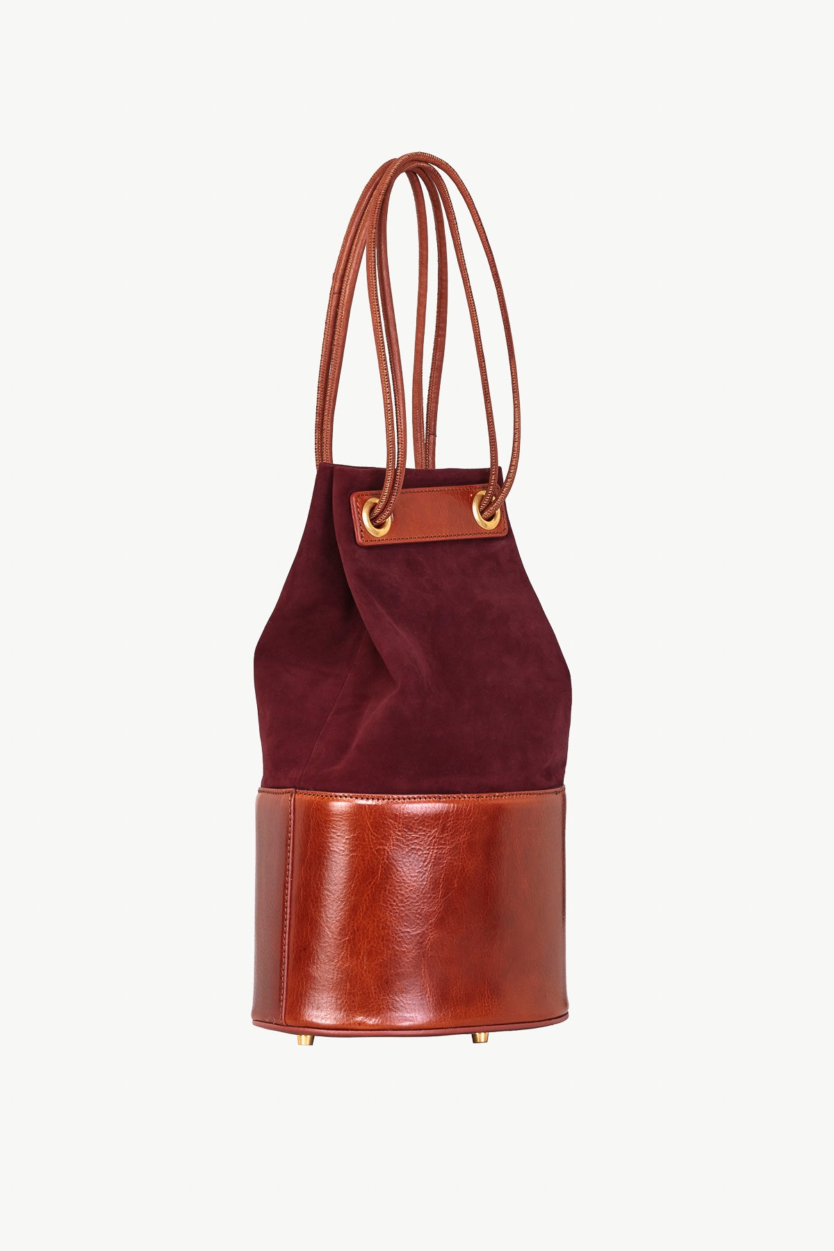 Treasure Bag in Suede and Leather